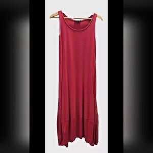 Eileen Fisher Shirt Dress Pink Size Small Sleeveless Tank